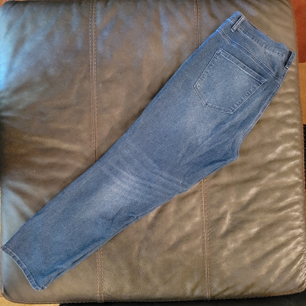 EUC DG2 by Diane Gilman Classic Stretch Embellished Skinny Jeans - 16W - Picture 9 of 11